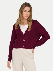 ONLY Kardigan Carol 15211521 Kolorowy Regular Fit. Kardigany damskie Only, l, bez wzorów, z syntetyku, bez kołnierzyka, bez ramiączek, bez kaptura. Za 159.99 zł.