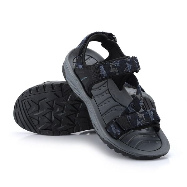 Sandały męskie sportowe Alpine Pro Gerf. Czarne sandały męskie Alpine Pro, z materiału, bez zapięcia. Za 119.00 zł.