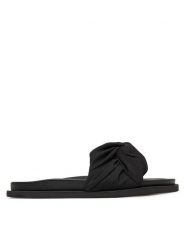 Inuikii Klapki Fjord Flower 1004.003.0122 Czarny. Czarne klapki damskie Inuikii, bez wzorów, z materiału, bez obcasa. Za 979.99 zł.