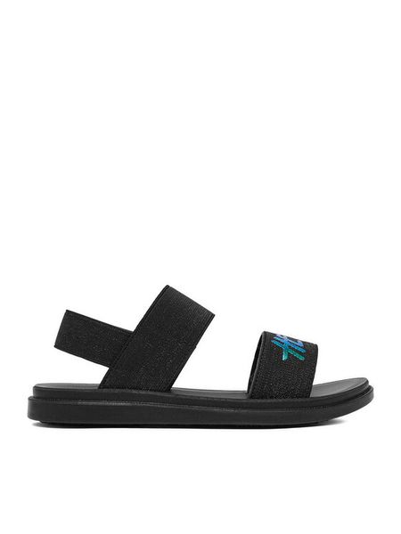 DeeZee Sandały CEO-CSS20370-00A Czarny. Czarne sandały dziewczęce DeeZee, z materiału, bez zapięcia. Za 69.99 zł.