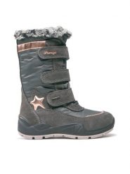 Primigi Kozaki GORE-TEX 4883055 S Szary. Szare buty zimowe dziewczęce Primigi, bez wzorów, z gore-texu, bez zapięcia. Za 399.99 zł.