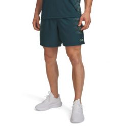 Szorty Under Armour Tech Play. Zielone krótkie spodenki sportowe męskie Under Armour, m, bez wzorów, z materiału, na fitness i siłownię. Za 160.00 zł.