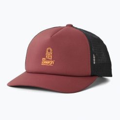 Czapka z daszkiem męska Rip Curl Vaporcool Search Trucker. Czerwone czapki i kapelusze męskie Rip Curl, bez wzorów. Za 119.99 zł.
