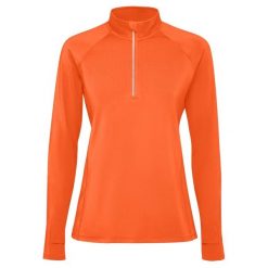 Bluza Z Długim Rękawem Dla Pań I Panów Estambul Quarter Zip. Brązowe bluzy damskie ROLY, bez wzorów, bez kaptura. Za 86.99 zł.