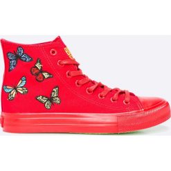 Big Star - Trampki. Czerwone trampki i tenisówki damskie Big Star, z gumy. W wyprzedaży za 59.90 zł.