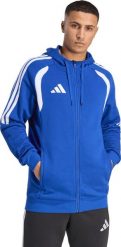 Adidas Bluza męska adidas Tiro 26 League Sweat Full Zip Hoodie niebieska KF9105 S. Niebieskie bluzy męskie Adidas, m, bez wzorów, bez kaptura. Za 279.71 zł.