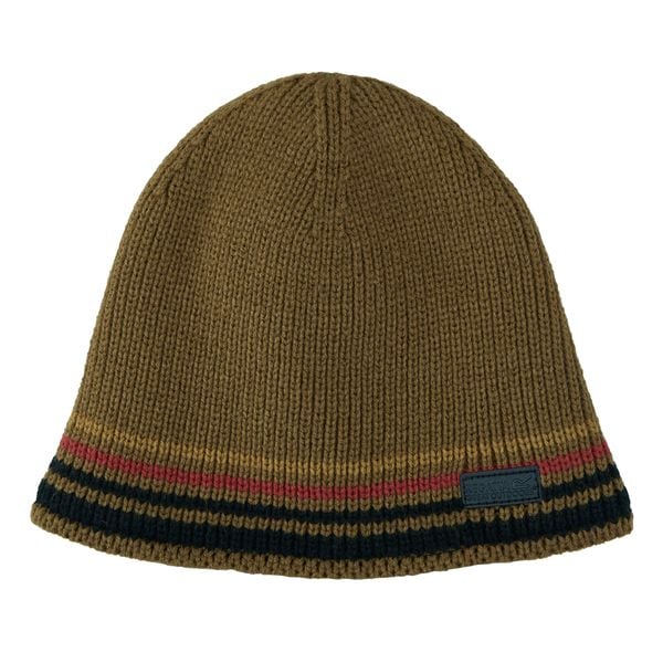 Czapka Męska W Paski Balton IV. Brązowe czapki i kapelusze męskie Regatta, bez wzorów, z dzianiny. Za 30.99 zł.