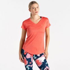 Damska koszulka Vigilant Lightweight Active. Białe koszulki sportowe damskie Dare 2b, bez wzorów, ze skóry, bez kołnierzyka, bez ramiączek, na fitness i siłownię. Za 59.99 zł.