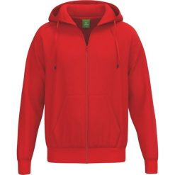Erima TS Bluza z Kapturem Czerwona Junior. Czerwone bluzy damskie Erima, m, bez wzorów, z bawełny, z kapturem. Za 191.11 zł.