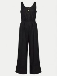 Roxy Kombinezon Sunshine Spirit ERJX603387 Czarny Regular Fit. Czarne sukienki damskie Roxy, m, bez wzorów, z bawełny, bez kołnierzyka, bez ramiączek. Za 179.99 zł.