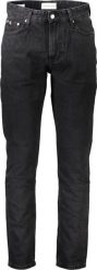 Calvin Klein CZARNE JEANSY MĘSKIE CALVIN KLEIN 31 L32. Czarne jeansy męskie Calvin Klein, l, bez wzorów, z jeansu. Za 318.16 zł.