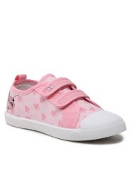 Mickey&Friends Trampki SS23_305DSTC Różowy. Czerwone trampki i tenisówki dziewczęce Mickey&Friends, bez wzorów, z materiału, bez zapięcia. Za 59.99 zł.