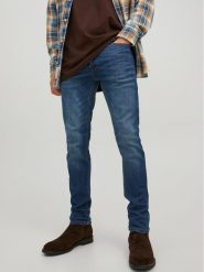 Jack & Jones Jeansy Glenn 12224987 Granatowy Slim Fit. Niebieskie jeansy męskie Jack & Jones. Za 150.00 zł.