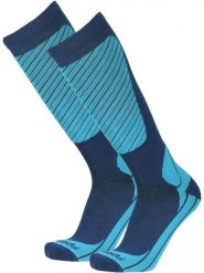 Skarpety narciarskie damskie Fundango Ski Socks. Niebieskie skarpety damskie Fundango, bez wzorów, z materiału. Za 79.90 zł.