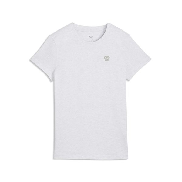 Damska koszulka Essentials Elevated PUMA. Białe t-shirty damskie Puma, l, bez wzorów, z bawełny, klasyczne, bez kołnierzyka. Za 109.00 zł.