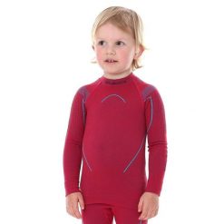 Koszulka termoaktywna Brubeck THERMO KIDS LS13670, dziewczęca, rubinowa, Rozmiar 104/110. Czerwone bielizna dla dziewczynek Brubeck, bez wzorów, z dzianiny, bez zapięcia, do biegania. W wyprzedaży za 79.99 zł.