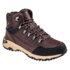 Buty trekkingowe męskie Hi-Tec Leknes Mid Ag. Brązowe trekkingi męskie Hi-tec, za kostkę, trekkingowe. Za 504.60 zł.