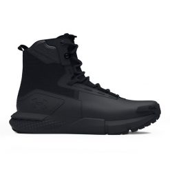 Buty bushcraft męskie Under Armour Charged Valsetz Waterfroof Zip. Czarne buty sportowe męskie Under Armour, bez zapięcia, do biegania. Za 559.99 zł.