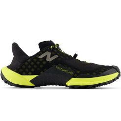 Buty męskie New Balance Minimus Trail MTM10LY1 – czarne. Czarne buty sportowe męskie New Balance, z gumy, bez zapięcia, do biegania. Za 299.99 zł.