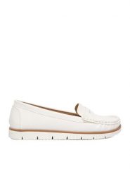 Go Soft Mokasyny CEO-WSS21728-01 Biały. Białe mokasyny damskie GO SOFT, z materiału. Za 119.99 zł.