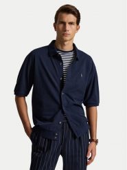Polo Ralph Lauren Koszula 710B18514003 Granatowy Regular Fit. Niebieskie koszule męskie Polo Ralph Lauren, m, bez wzorów, z bawełny, bez kołnierzyka, bez ramiączek. Za 689.99 zł.