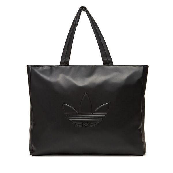 Torebka adidas. Czarne torebki shopper damskie Adidas, bez wzorów, bez dodatków. Za 219.99 zł.