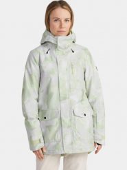 Kurtka Narciarska Damska O'Neill Utility Hybrid. Zielone kurtki snowboardowe damskie O'Neill, m, bez wzorów, z materiału, długie, bez kaptura, narciarskie. Za 1,199.00 zł.