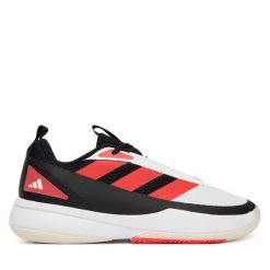Buty do koszykówki adidas. Czarne buty sportowe męskie Adidas, bez zapięcia, do koszykówki. Za 281.99 zł.