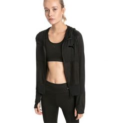 Bluza fitness damska Puma 517415 02 DryCell. Czarne bluzy damskie Puma, bez wzorów, bez kaptura, do biegania. Za 129.00 zł.