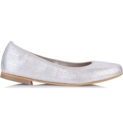 Baleriny srebrne. Baleriny damskie marki Arturo Vicci. Za 199.00 zł.