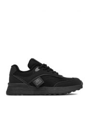 Kappa Sneakersy CEO-CP40-241216YX(CH) Czarny. Czarne buty sportowe chłopięce Kappa, bez wzorów, z materiału, bez zapięcia. Za 139.99 zł.