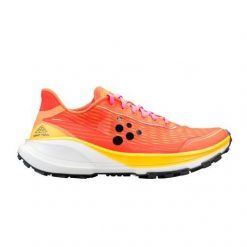 Buty do biegania męskie Craft Pure Trail. Brązowe buty sportowe męskie Craft, z materiału, bez zapięcia, do biegania. Za 552.00 zł.
