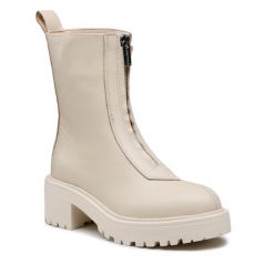 Botki Badura. Brązowe botki damskie Badura, bez obcasa, na płaskiej podeszwie, bez zapięcia. Za 239.99 zł.