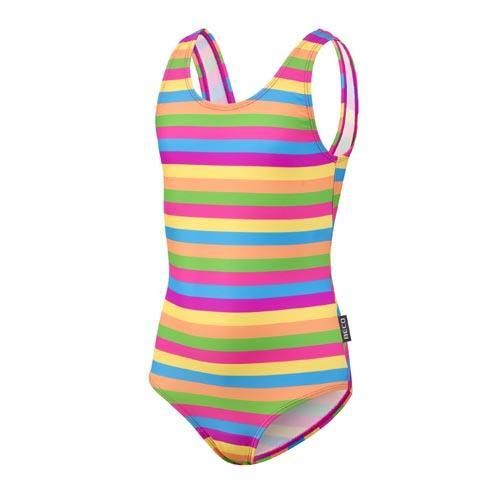 Beco Pop Colour strój kąpielowy dla dziewczynki multicolor. Brązowe stroje kąpielowe dla dziewczynek 47 Brand, bez wzorów, z elastanu. Za 238.99 zł.