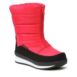 Śniegowce CMP. Czerwone buty zimowe dziewczęce CMP, bez zapięcia. Za 349.99 zł.