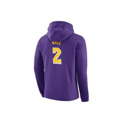 Bluza męska nike nba los angeles lakers lonzo ball hoodie field purple. Fioletowe bluzy męskie Nike, m, bez wzorów, bez kaptura. Za 279.00 zł.