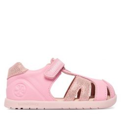 Sandały Biomecanics. Czerwone sandały dziewczęce Biomecanics, bez zapięcia. Za 259.99 zł.