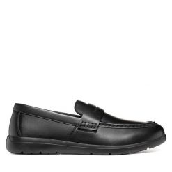 Mokasyny Geox. Czarne mokasyny męskie Geox. Za 449.99 zł.