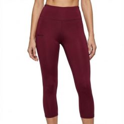 Damskie Legginsy Biegowe Stretch Kluczowe Cechy Model. Fioletowe legginsy sportowe damskie ELPLAYER, l, bez wzorów, z elastanu, długie, na fitness i siłownię. Za 64.00 zł.