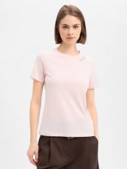 JOOP! Koszulka - Tori Kobiety Bawełna (100%) różowy, 38. Czerwone t-shirty damskie JOOP!, bez wzorów, z bawełny, bez kołnierzyka. Za 229.95 zł.