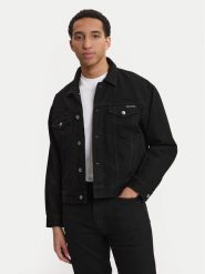 Calvin Klein Jeans Kurtka jeansowa 90S Ck Classic LV04RF706G Czarny Regular Fit. Czarne kurtki męskie Calvin Klein Jeans, m, bez wzorów, z jeansu, bez kaptura. Za 419.99 zł.