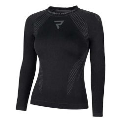 Koszulka Termoaktywna Damska Elarit Base Layer Top. Czarne bielizna termoaktywna damska ELBRUS, bez wzorów, bez kołnierzyka, bez ramiączek, trekkingowe. Za 304.99 zł.