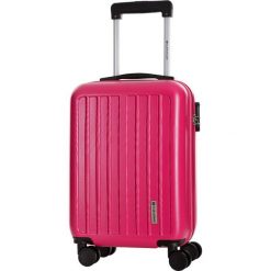 Walizka w kolorze fuksji - 34 l. Walizki męskie Platinium, z materiału. W wyprzedaży za 179.95 zł.
