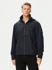 Tommy Hilfiger Kurtka przejściowa MW0MW44299 Granatowy Regular Fit. Niebieskie kurtki męskie Tommy Hilfiger, m, bez wzorów, z syntetyku, bez kaptura. Za 949.99 zł.