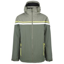 Trespass Dexy - Male Ski Jkt Ivy. Zielone kurtki męskie Trespass, m, bez wzorów, z puchu, bez kaptura. Za 465.99 zł.