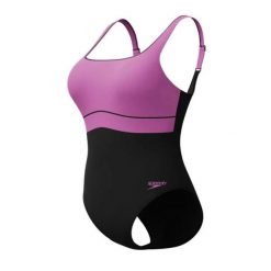 Damski kostium kąpielowy 1-częściowy Speedo Eco New Contour Eclipse. Czarne kostiumy jednoczęściowe damskie Speedo, m, bez wzorów, sportowe, do pływania. W wyprzedaży za 248.00 zł.