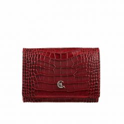 Portfel damski skórzany z biglem croco Canaletto PD1208s162. Portfele damskie bez wzorów, ze skóry. Za 169.00 zł.