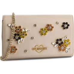 Torebka LOVE MOSCHINO - JC4148PP17LW0110 Avorio. Brązowe torebki do ręki damskie Love Moschino, ze skóry ekologicznej. Za 659.00 zł.