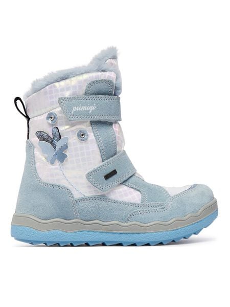 Primigi Śniegowce GORE-TEX 2380766 S Niebieski jasny. Niebieskie buty zimowe dziewczęce Primigi, bez wzorów, z gore-texu, bez zapięcia. Za 419.99 zł.
