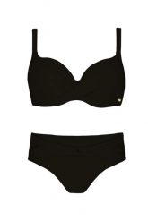 Strój kąpielowy damski kostium plażowy dwuczęściowy Self Bodrum. Czarne bikini damskie SELF HEAT, na lato, l, bez wzorów. Za 211.98 zł.